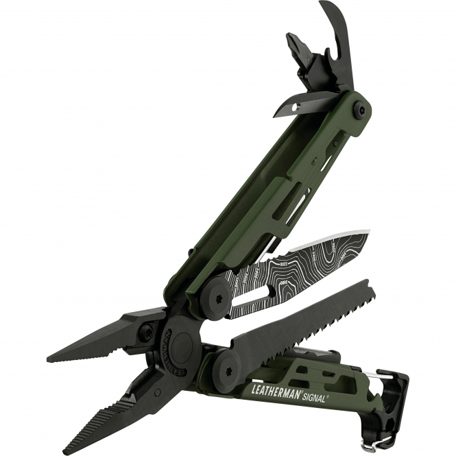 Leatherman Knife Signal Green Topo 2 Leatherman Knife Signal Green Topo - Afbeelding 2